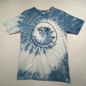 Spectra brand women's Tie-dye T-shirt "Boca Grande" graphic & Smiley face